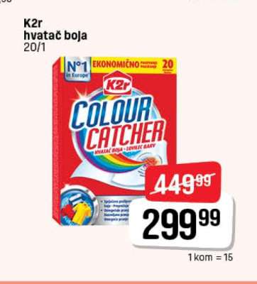 K2r hvatač boja