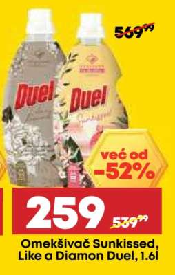 Omekšivač Sunkissed, Like a Diamon Duel, 1.6l
