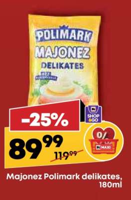Majonez Polimark delikates, 180ml