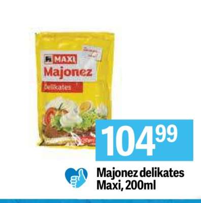 Majonez delikates Maxi, 200ml