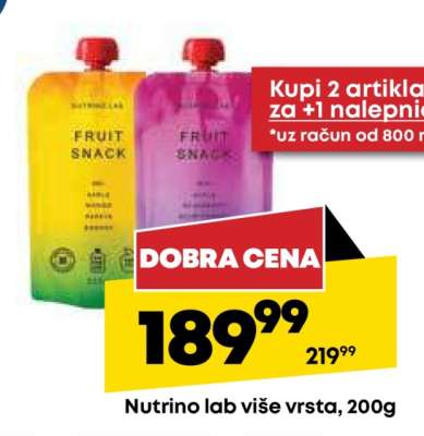 Nutrino lab više vrsta 200g