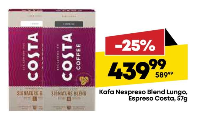 Kafa Nespreso Blend Lungo, Espreso Costa, 57g