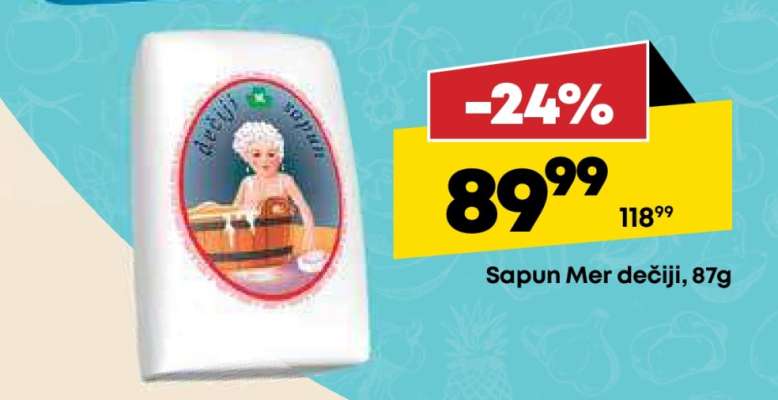 Sapun Mer dečiji 87g