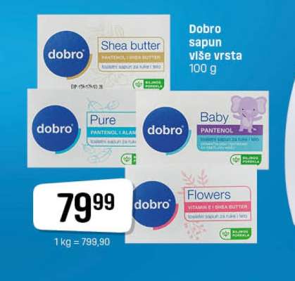 Dobro sapun više vrsta