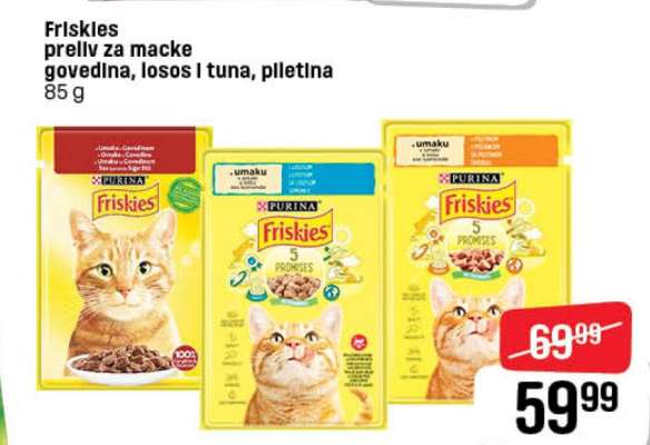 Friskies preliv za mačke