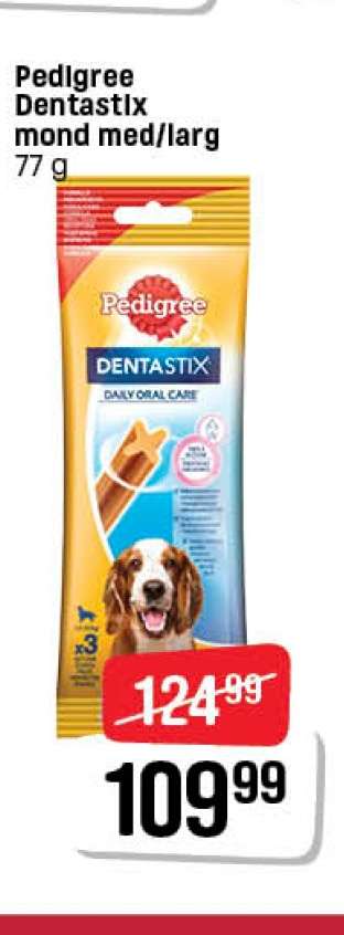 Pedigree Dentastix mond med/larg 77 g