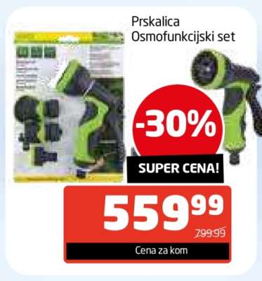 Prskalica Osmofunkcijski set