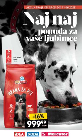 Idea - Naj Naj ponuda za vaše ljubimce