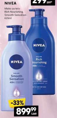 Mleko za telo Rich Nourishing, Smooth Sensation 625ml
