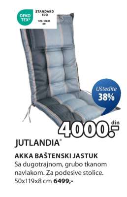 JUTLANDIA AKKA BAŠTENSKI JASTUK