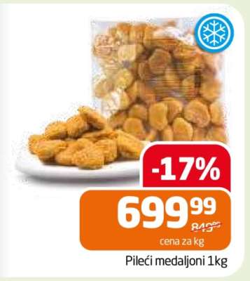 Pileći medaljoni 1kg