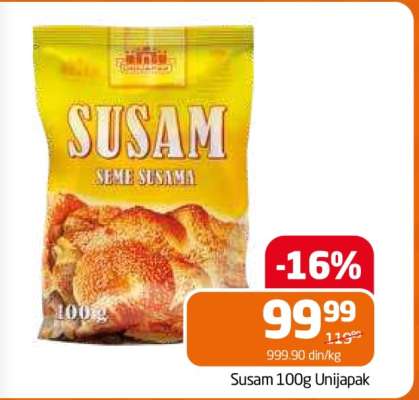 Susam 100g Unijapak