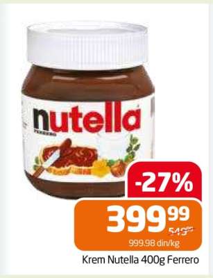 Krem Nutella 400g Ferrero