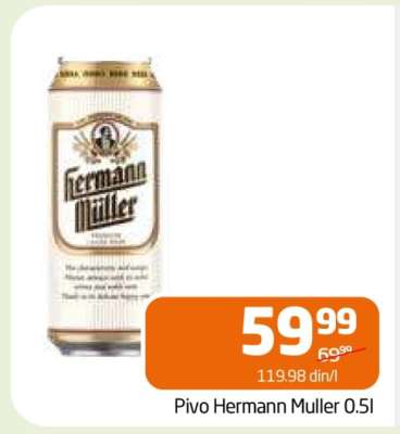 Pivo Hermann Muller 0.5l