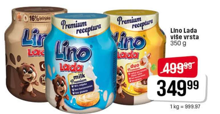 Lino lada više vrsta