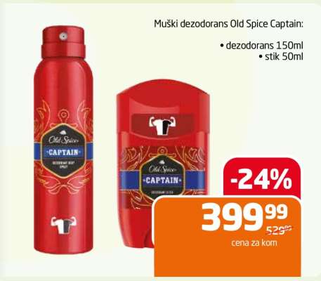 Muški dezodorans Old Spice Captain