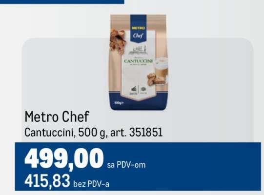 Metro Chef Cantuccini