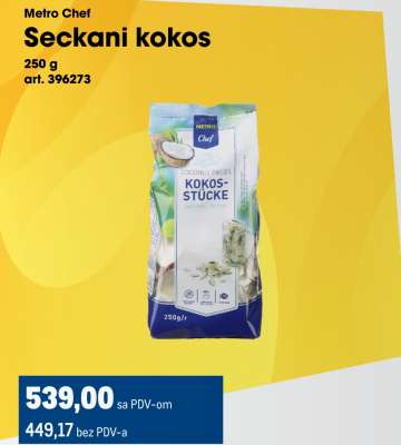 Seckani kokos