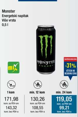 Monster Energetski napitak