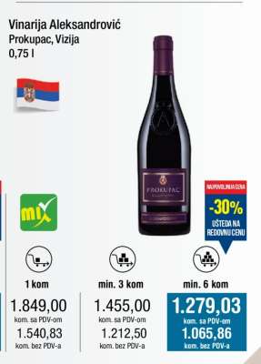 Vinarija Aleksandrović Prokupac, Vizija