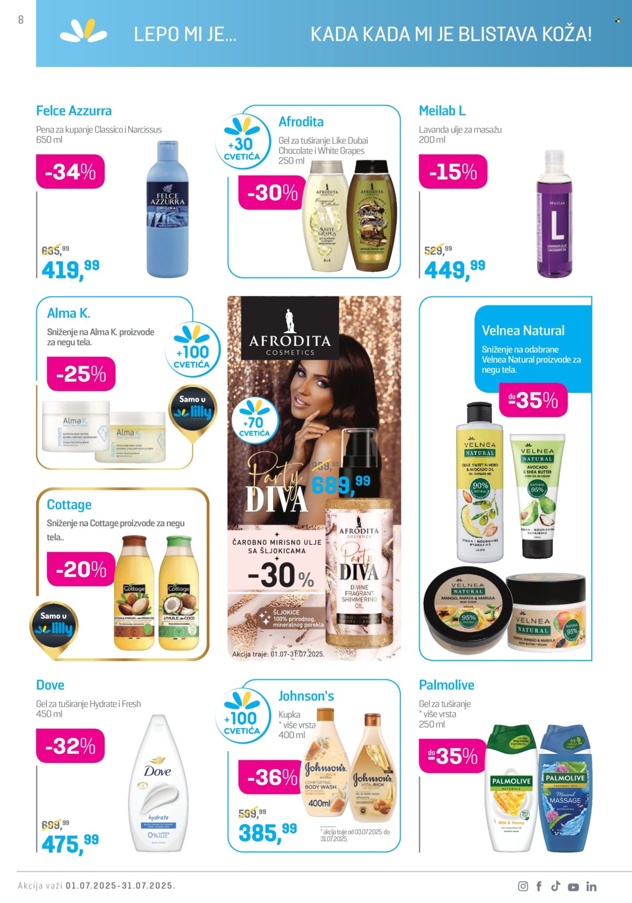Lilly Drogerie katalog  - 01.07.2025 - 31.07.2025. Stranica 8