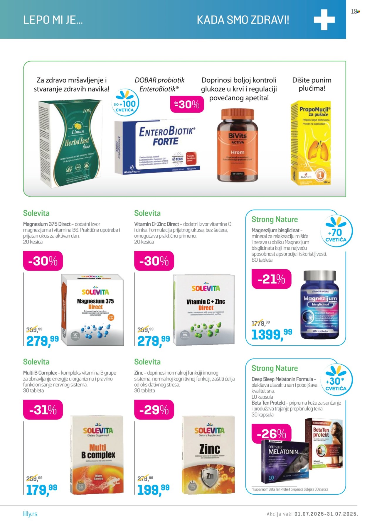 Lilly Drogerie katalog  - 01.07.2025 - 31.07.2025. Stranica 19