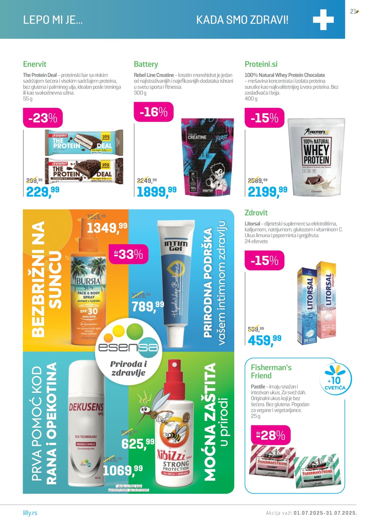 Lilly Drogerie katalog  - 01.07.2025 - 31.07.2025. Stranica 21