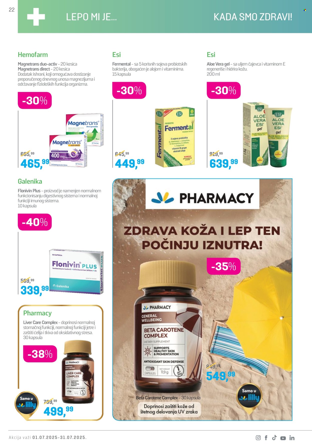 Lilly Drogerie katalog  - 01.07.2025 - 31.07.2025. Stranica 22