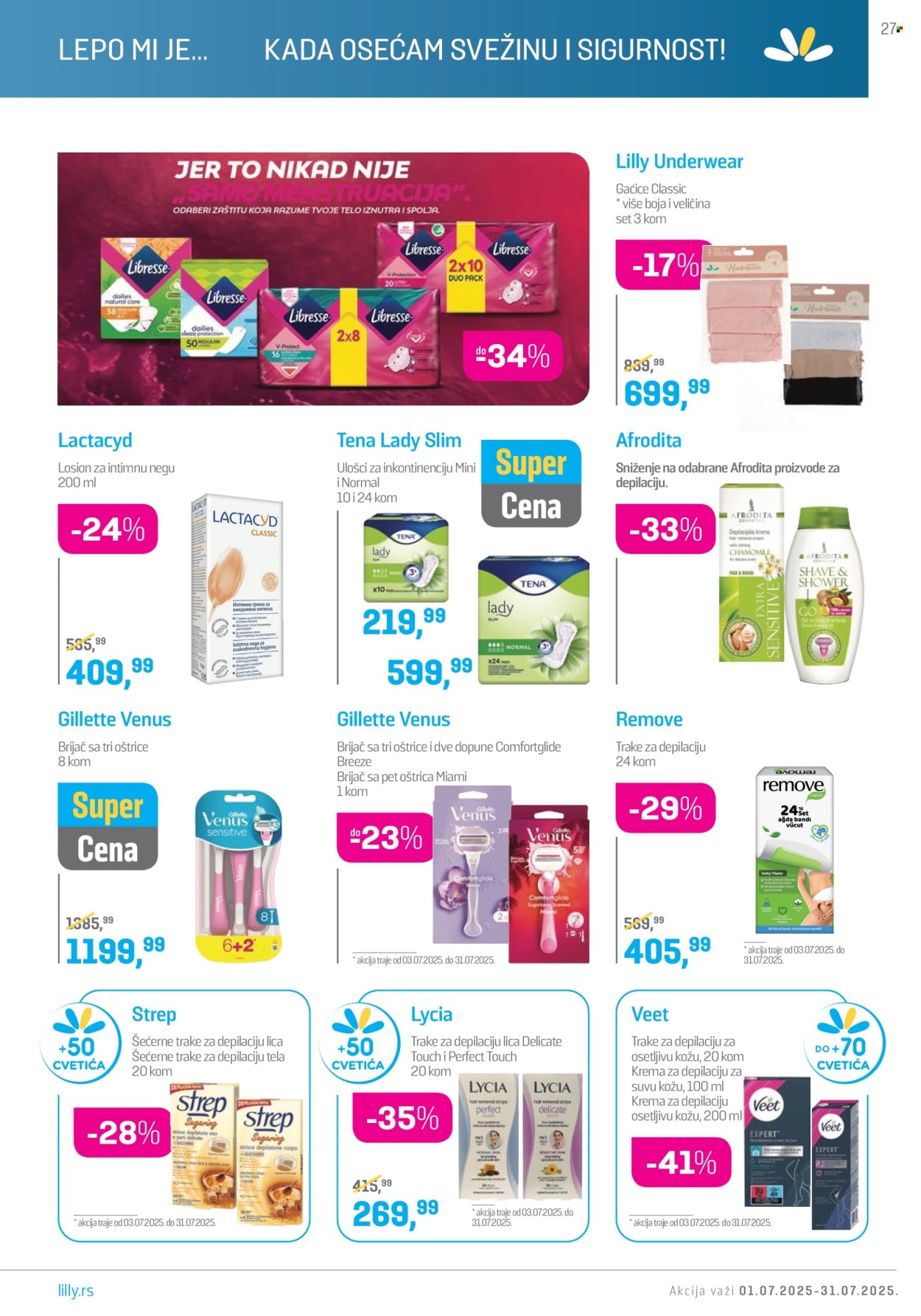 Lilly Drogerie katalog  - 01.07.2025 - 31.07.2025. Stranica 27