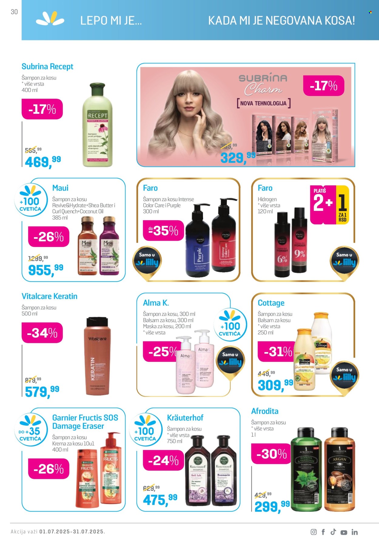 Lilly Drogerie katalog  - 01.07.2025 - 31.07.2025. Stranica 30