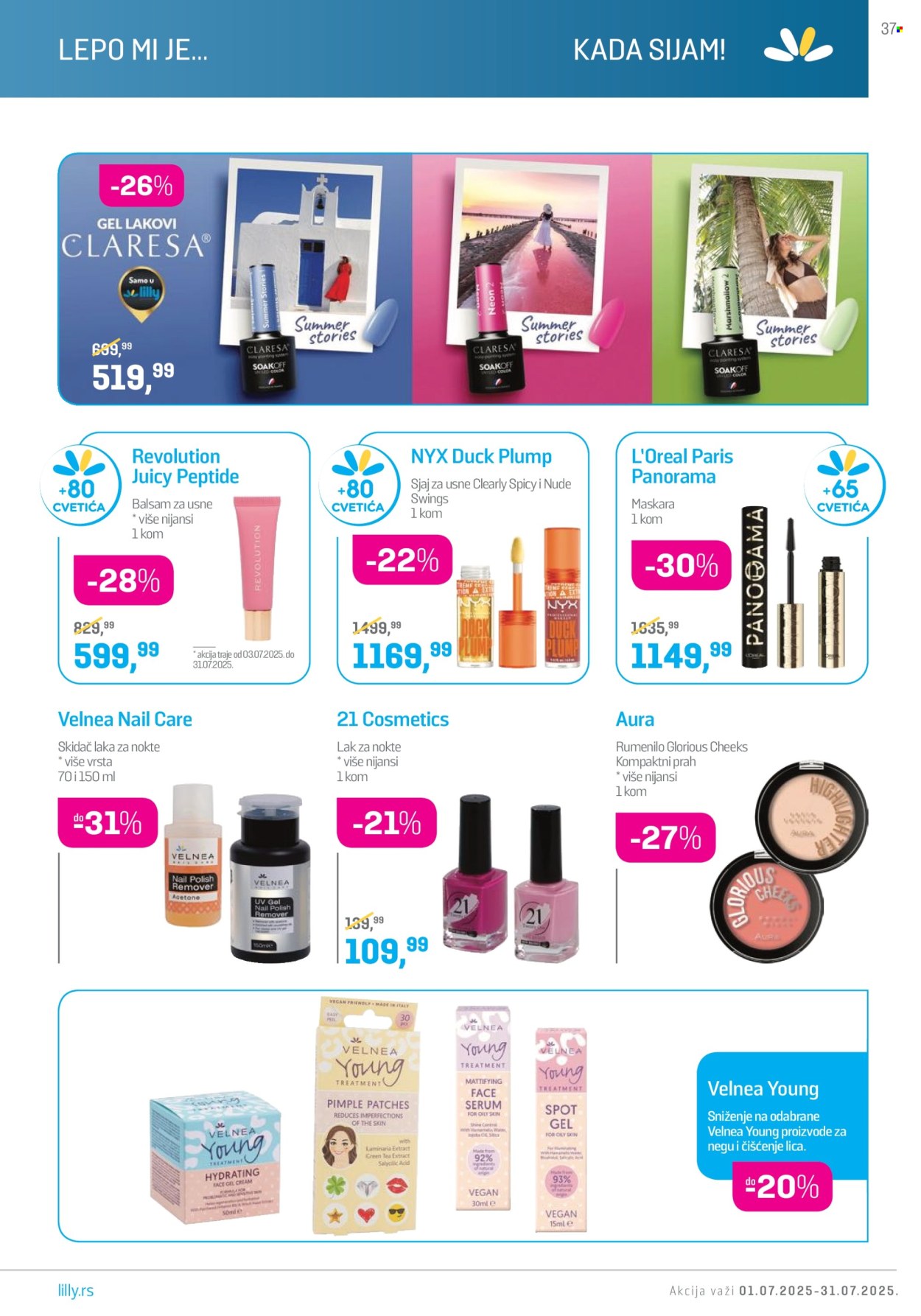 Lilly Drogerie katalog  - 01.07.2025 - 31.07.2025. Stranica 37