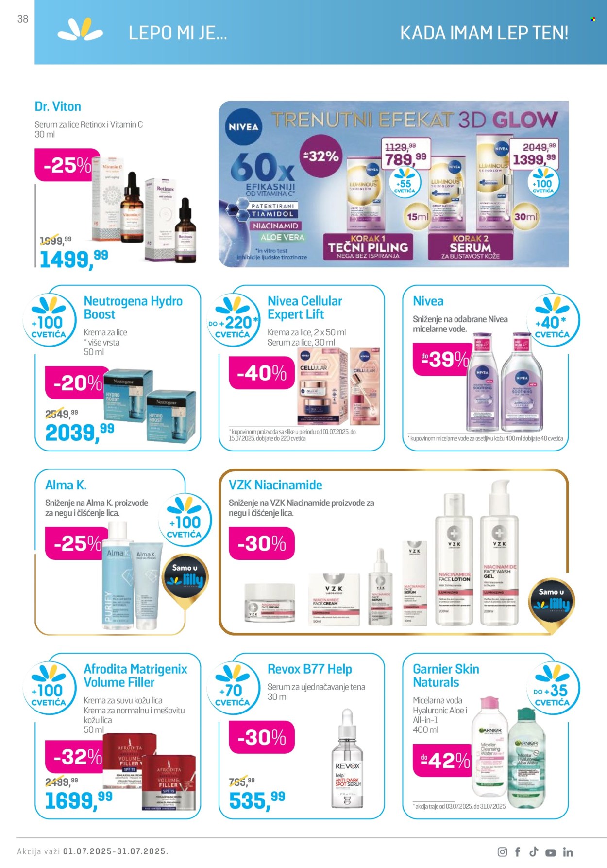 Lilly Drogerie katalog  - 01.07.2025 - 31.07.2025. Stranica 38