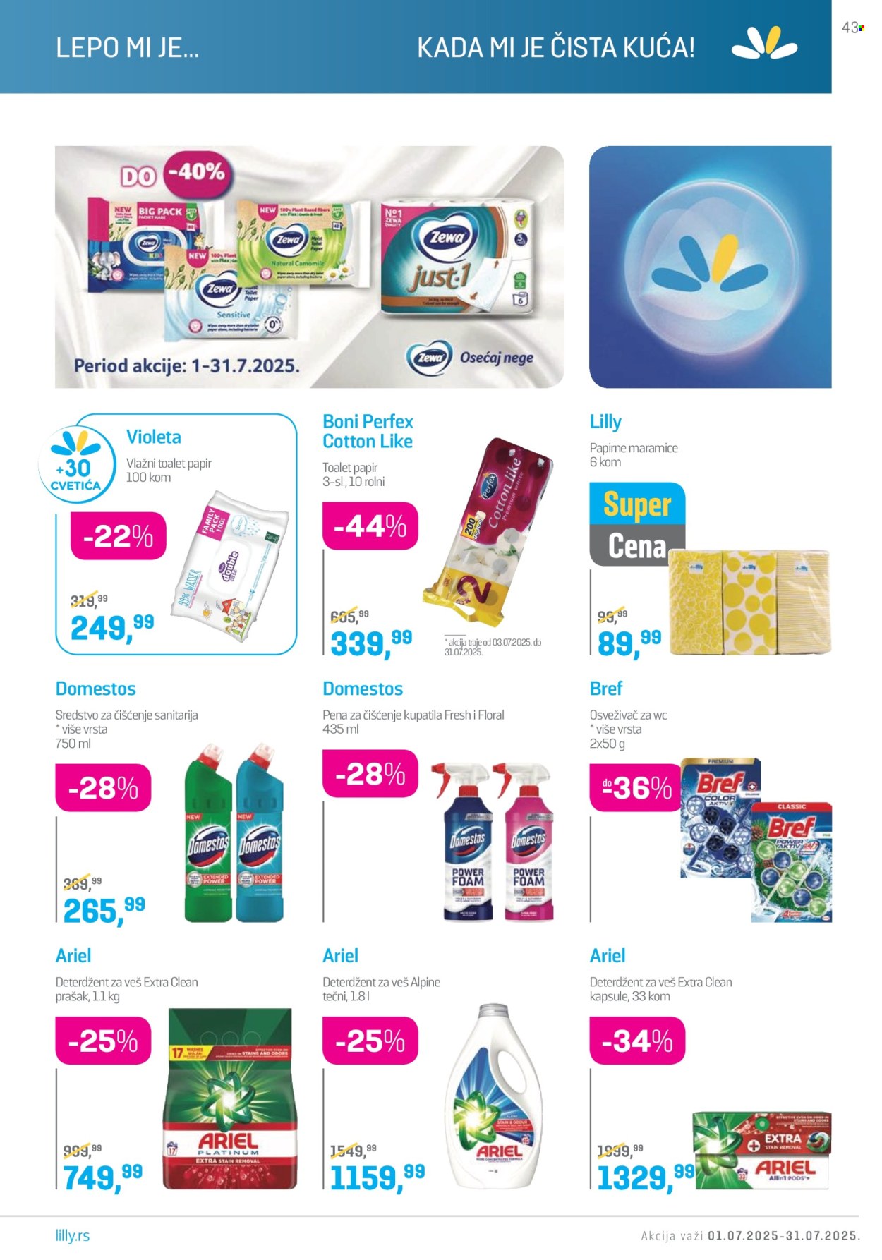Lilly Drogerie katalog  - 01.07.2025 - 31.07.2025. Stranica 43