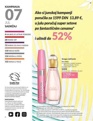 Avon katalog  - 01.07.2025 - 31.07.2025. Stranica 2