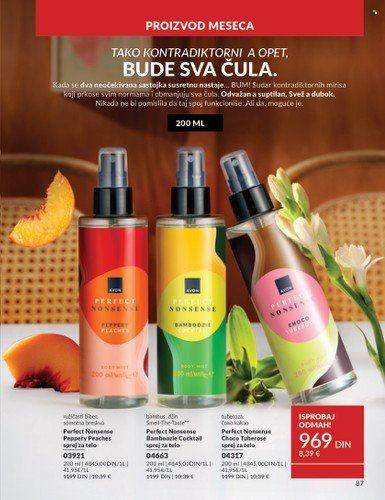Avon katalog  - 01.07.2025 - 31.07.2025. Stranica 87