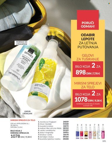 Avon katalog  - 01.07.2025 - 31.07.2025. Stranica 195