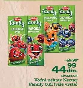 Voćni nektar Nectar Family 0,2l