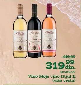 Vino Moje vino 13. jul 1l