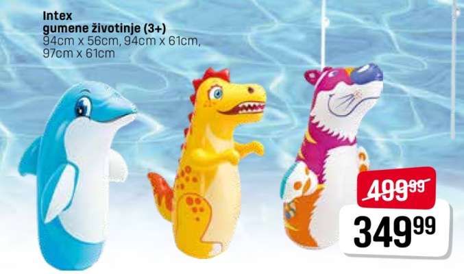 Intex gumene životinje (3+)