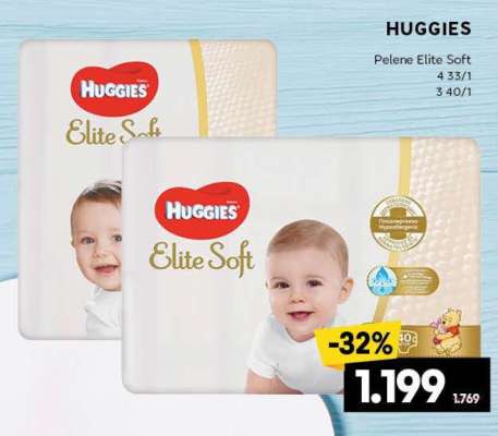 HUGGIES Pelene Elite Soft