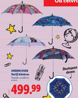 UNDERCOVER Dečiji kišobran