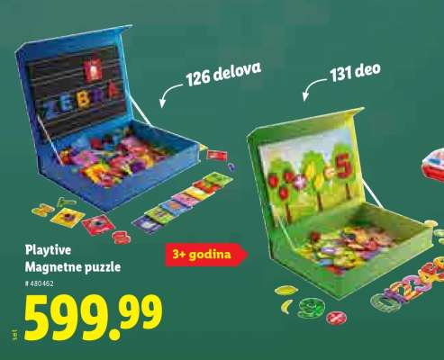 Playtive Magnetne puzzle