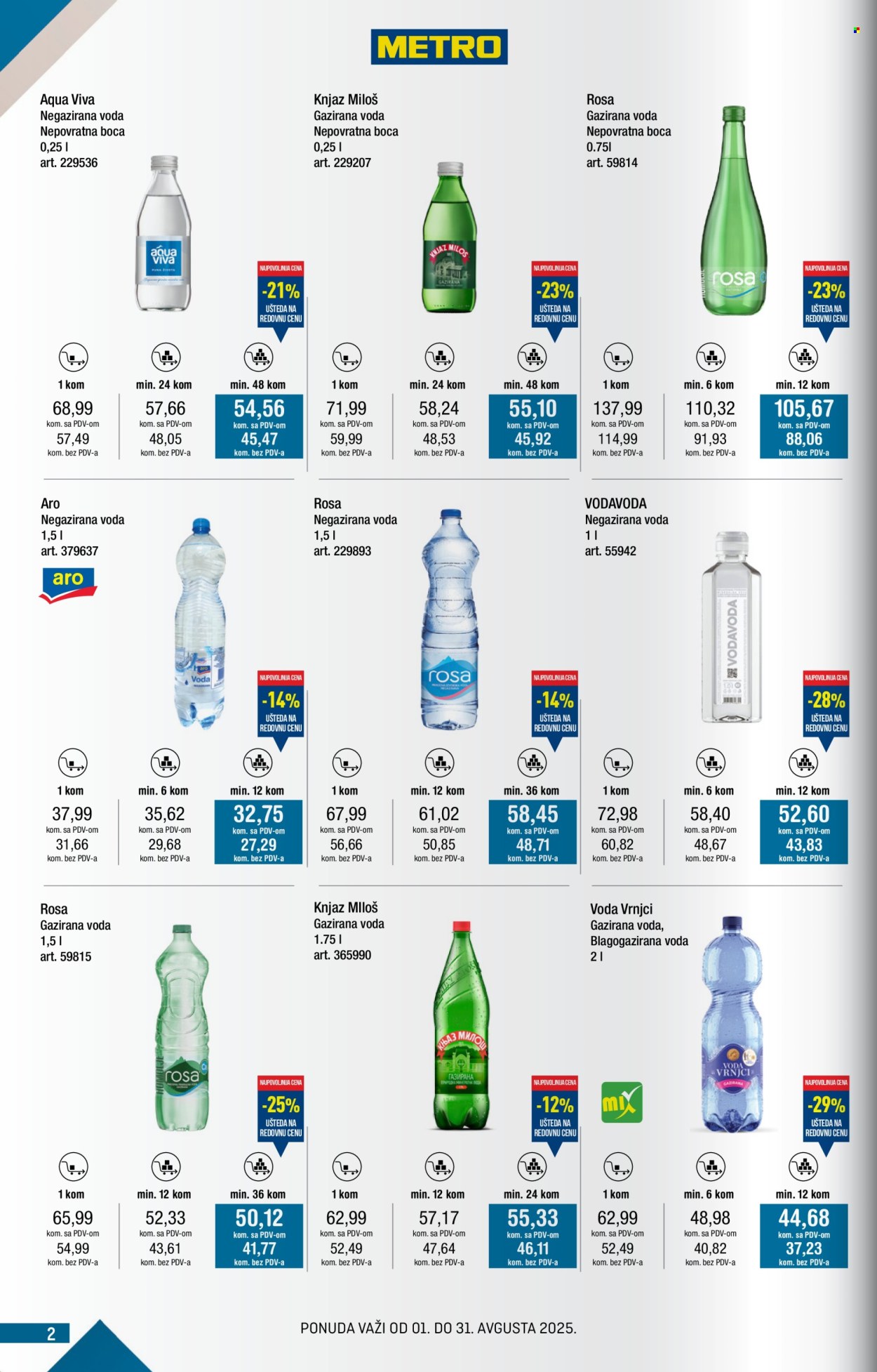 Metro katalog  - 01.08.2025 - 31.08.2025. Stranica 2