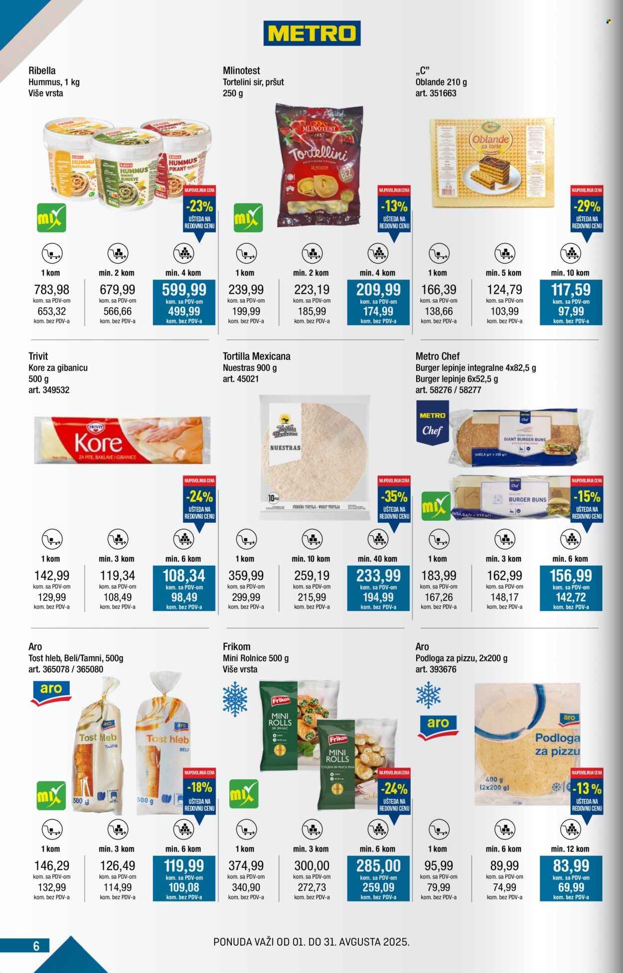Metro katalog  - 01.08.2025 - 31.08.2025. Stranica 6