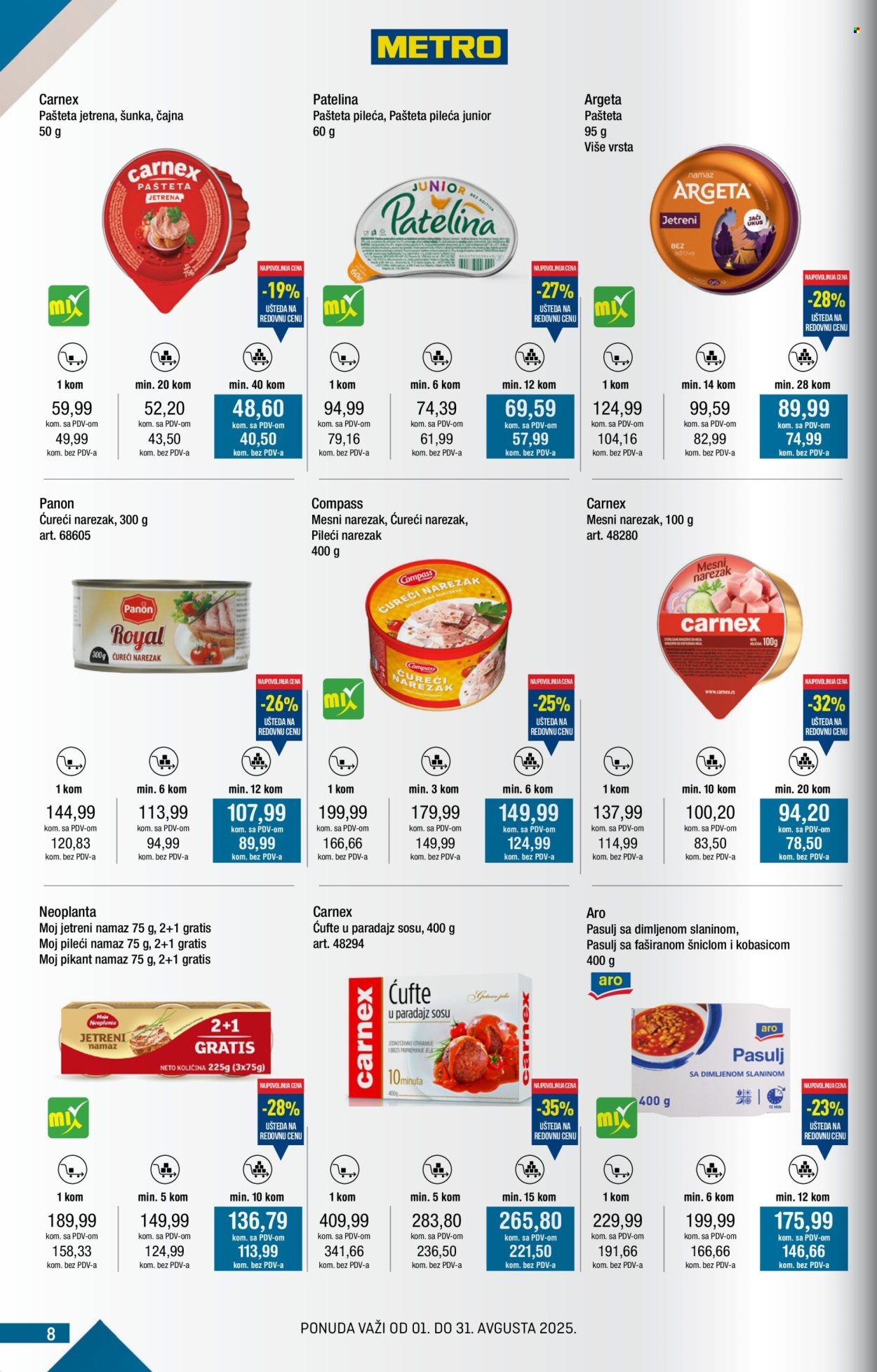 Metro katalog  - 01.08.2025 - 31.08.2025. Stranica 8