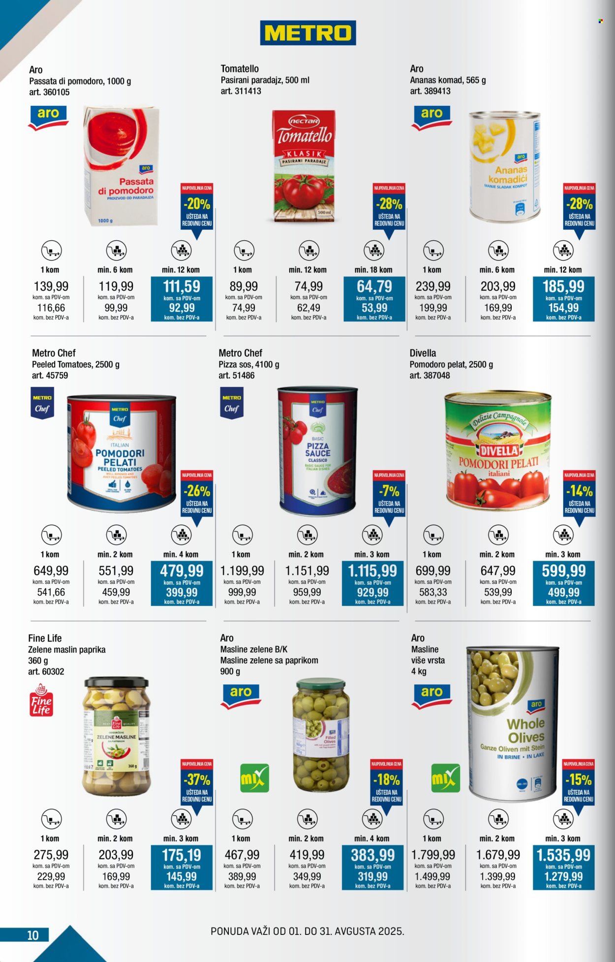 Metro katalog  - 01.08.2025 - 31.08.2025. Stranica 10