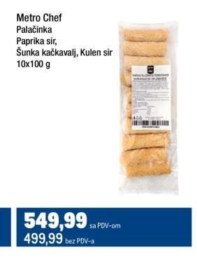 Metro Chef Palačinka