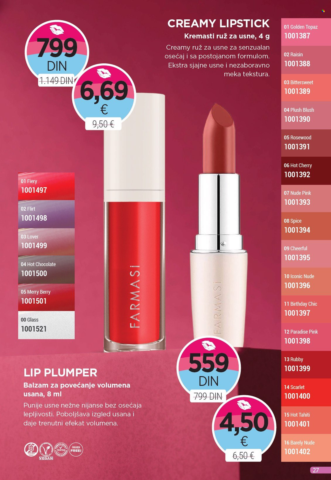 Farmasi katalog  - 01.08.2025 - 31.08.2025. Stranica 27