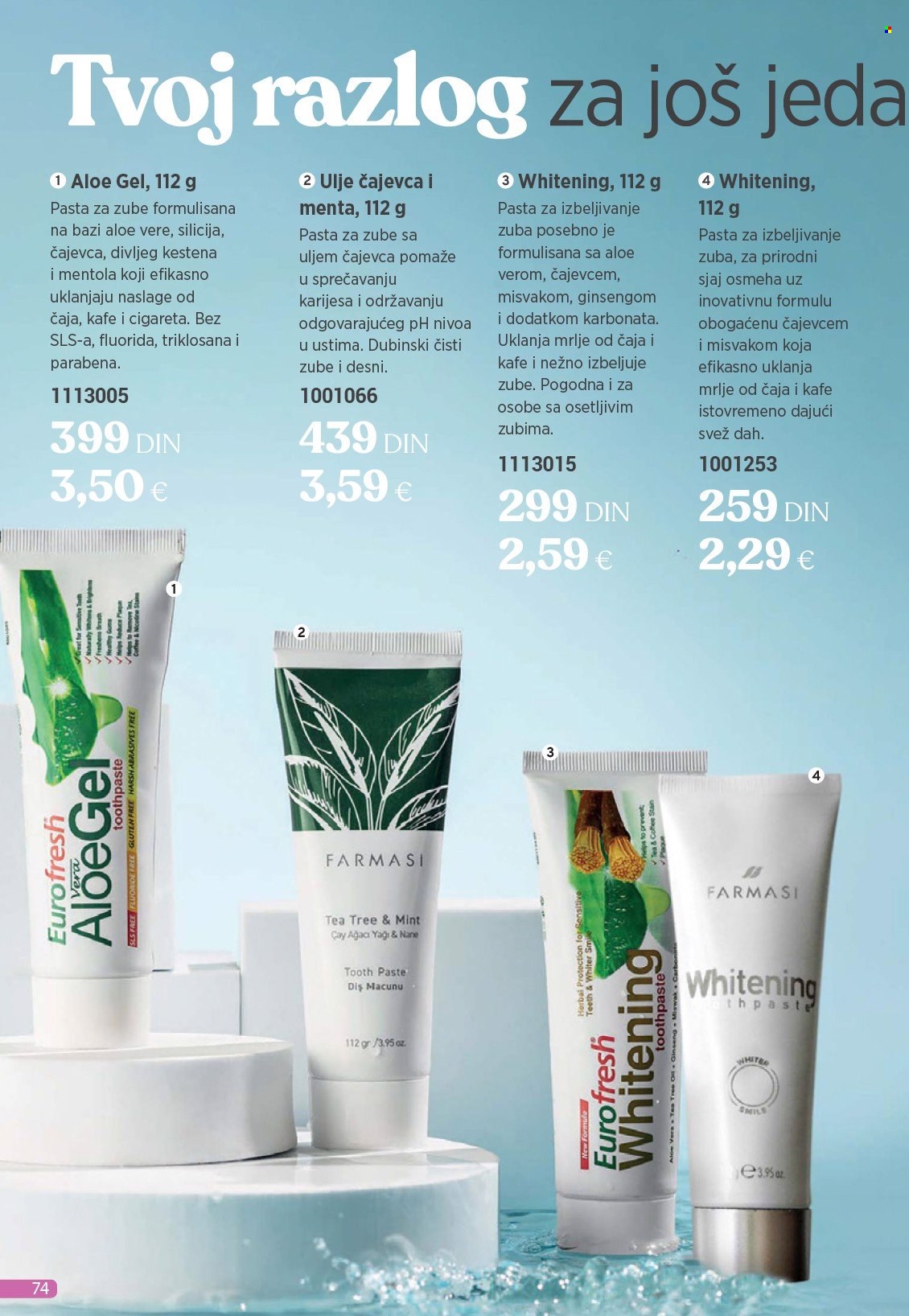Farmasi katalog  - 01.08.2025 - 31.08.2025. Stranica 74