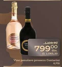 Vino penušavo prosecco Contarini